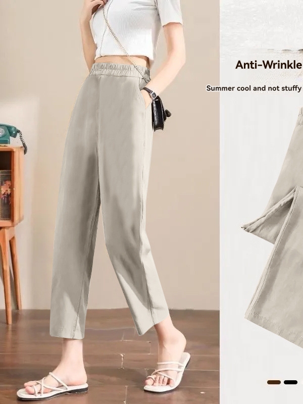 Ankle-length Linen Pants | Womens Pants Clothing Pants