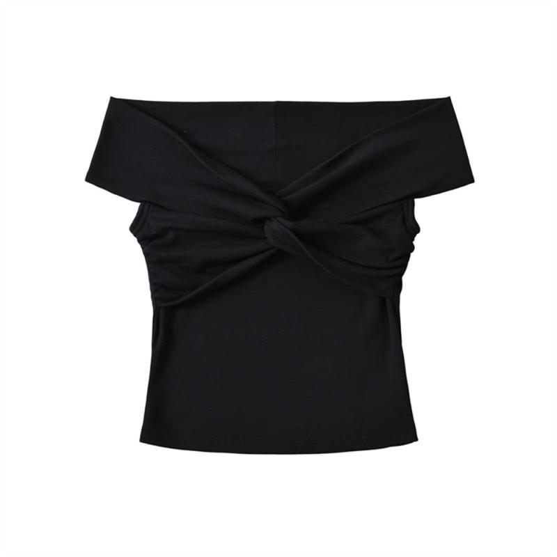 Bow-Front Bandeau Top | Womens Tops & T-Shirts Clothing Tops & T-Shirts