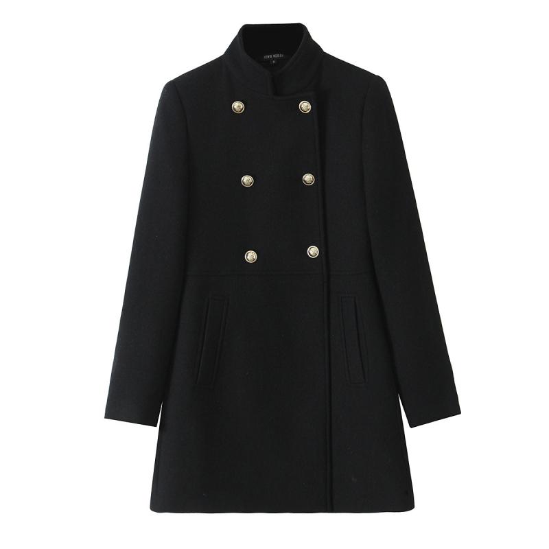 Double-Breasted Car Coat | Womens Jacket & Coats Clothing Jacket & Coats