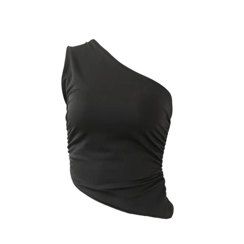 Draped One-shoulder Top | Womens Tops & T-Shirts Clothing Tops & T-Shirts