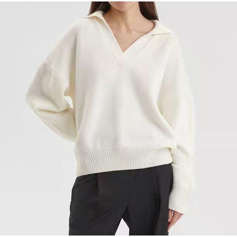 Fine-knit Collared Sweater | Womens Cardigans & Sweaters Cardigans & Sweaters Cardigans & Sweaters