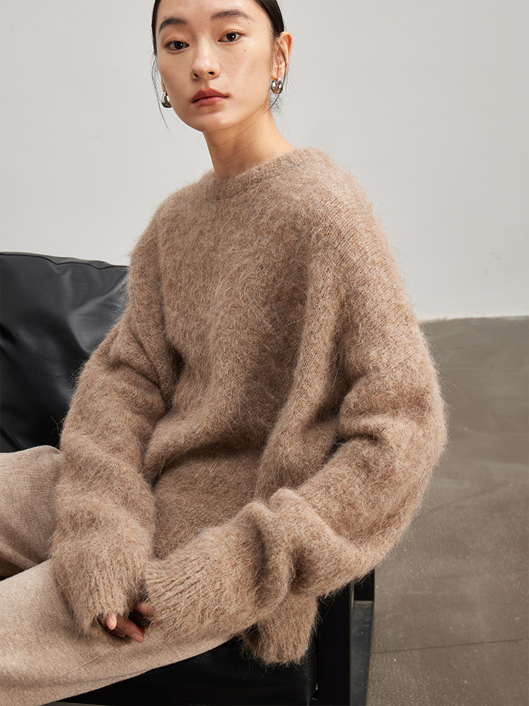 Oversized Mohair-Blend Sweater | Womens Cardigans & Sweaters Cardigans & Sweaters Cardigans & Sweaters