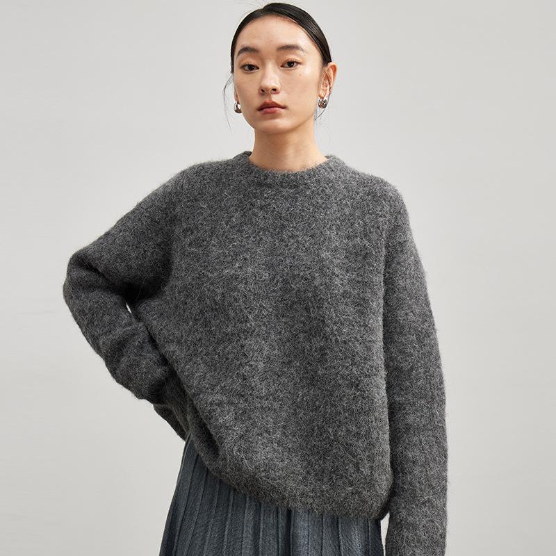 Oversized Mohair-Blend Sweater | Womens Cardigans & Sweaters Cardigans & Sweaters Cardigans & Sweaters