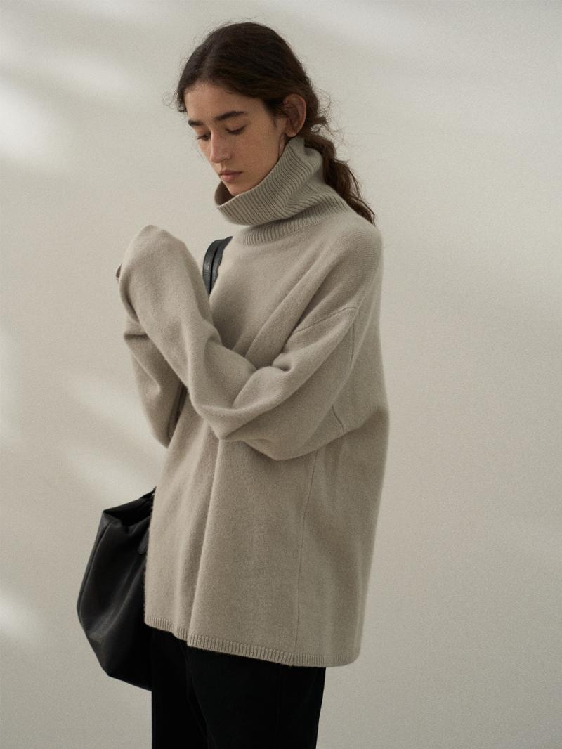 Oversized Turtleneck Sweater | Womens Cardigans & Sweaters Cardigans & Sweaters Cardigans & Sweaters