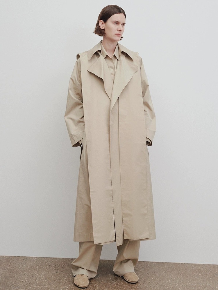 Shoulder-Pad Trench Coat | Womens Jacket & Coats Clothing Jacket & Coats