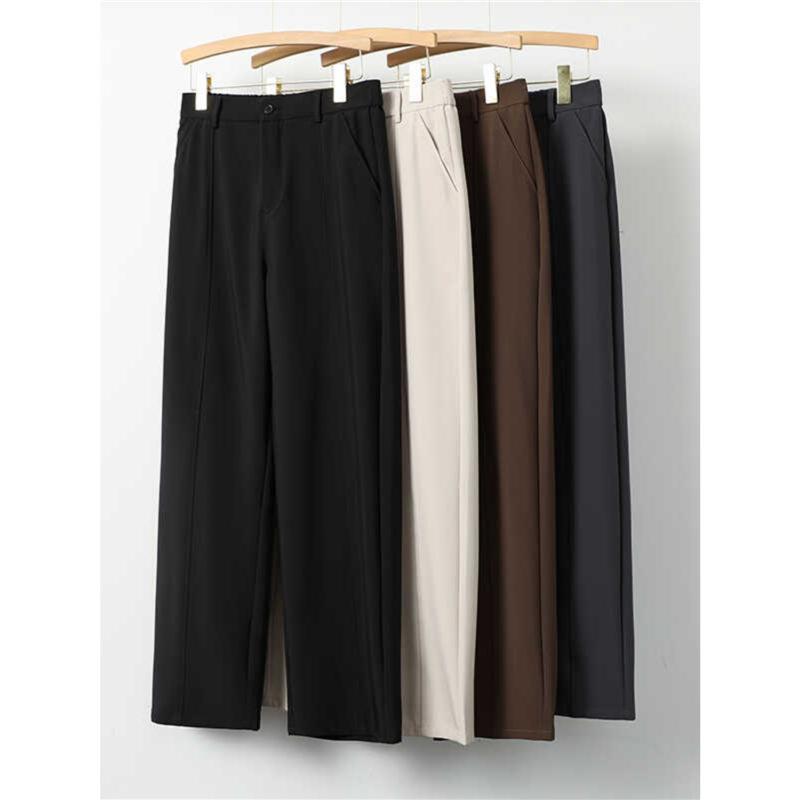 Straight-Cut Dress Pants | Womens Pants Clothing Pants