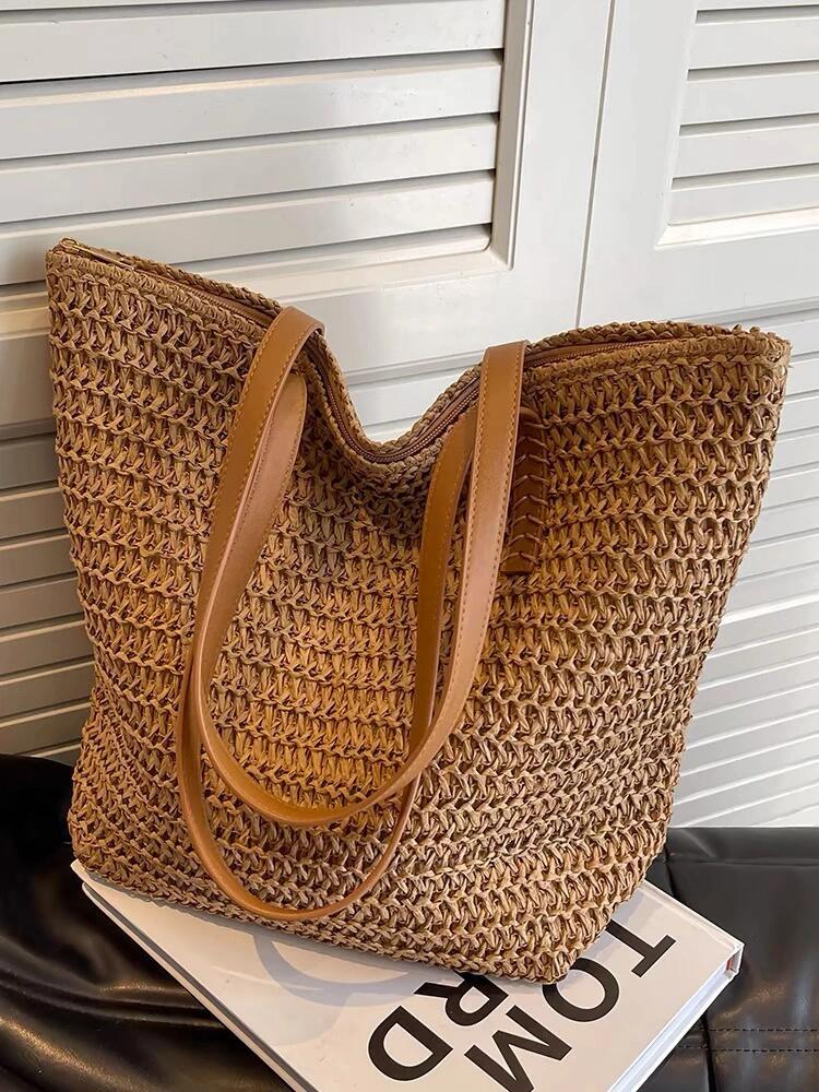 Straw Shopper | Womens Shoppers & Totes Bags Beach Bags