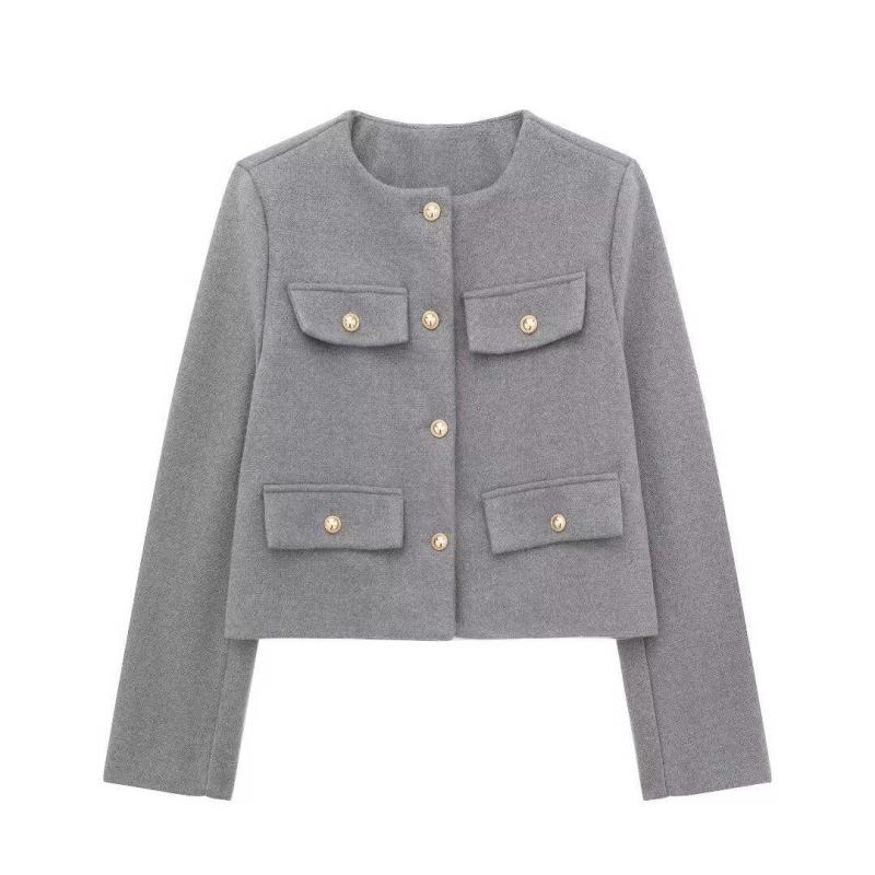 Textured-weave Jacket | Womens Jacket & Coats Blazers & Vests Blazers & Vests