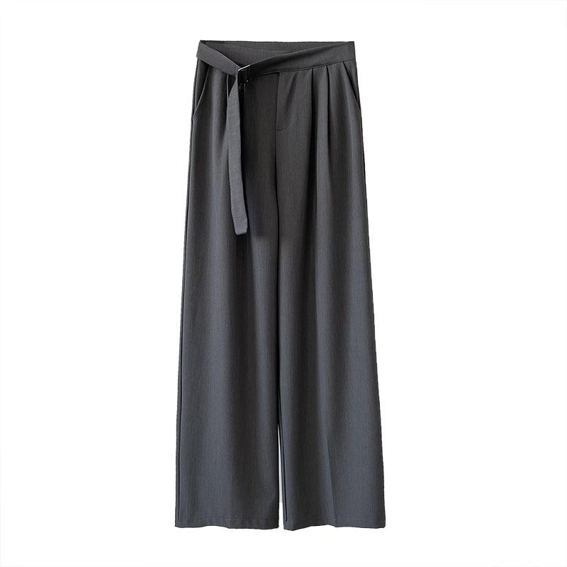 Wide Pants with Belt | Womens Pants Clothing Pants