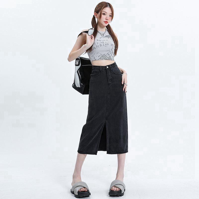 Denim Maxi Skirt | Womens Skirts Clothing Skirts